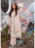 Heavy Cotton Baby Pink Traditional Wear Printed Pakistani Suit